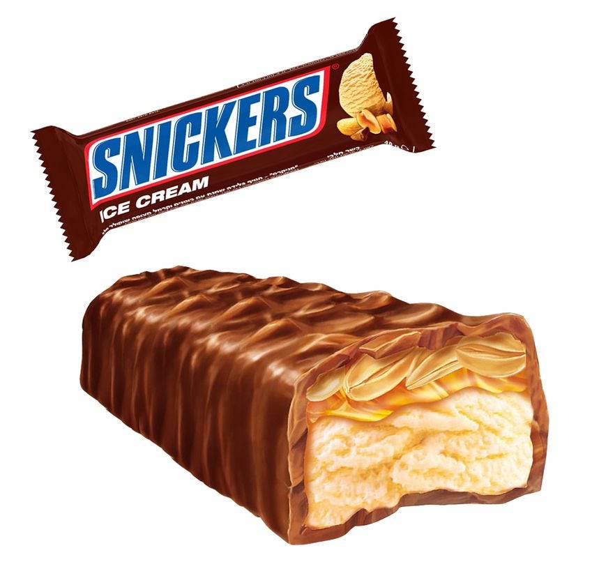 Snickers Glacé