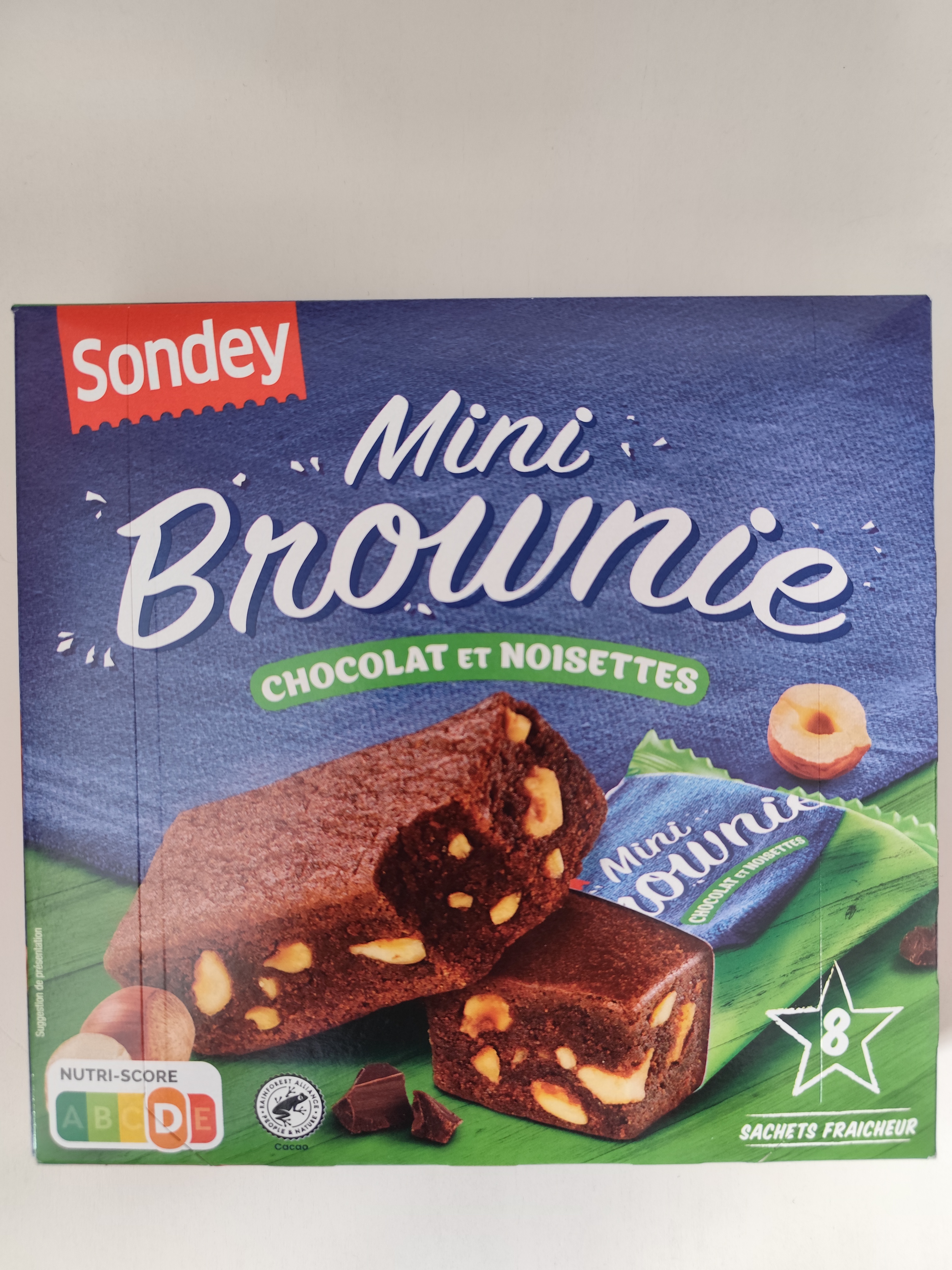 Mini Brownie Chocolat Noisette